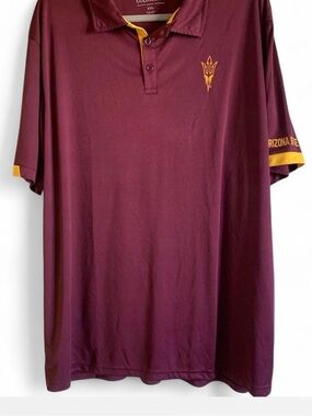 Colosseum Maroon Polo Shirt